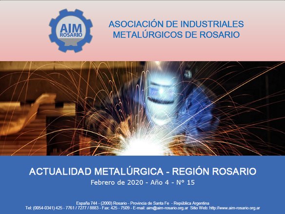 INFORME DE ACTUALIDAD METALÚRGICA  - FEBRERO 2020